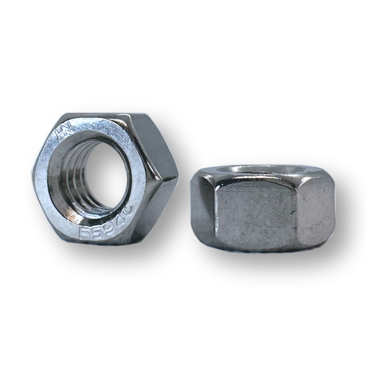 3/8"-24, 304 Stainless Steel Hex Nuts