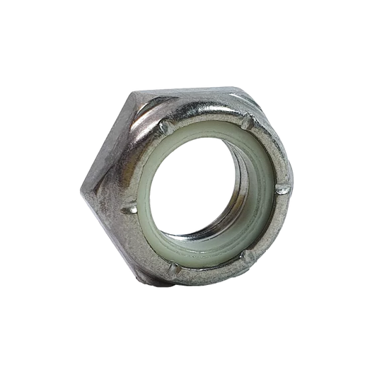 1/2"-20, 304 Stainless Steel NTE Jam Nylon Insert Lock Nuts