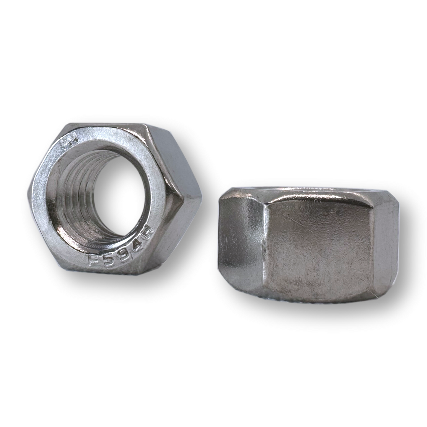 5/8"-11, 316 Stainless Steel Hex Nuts