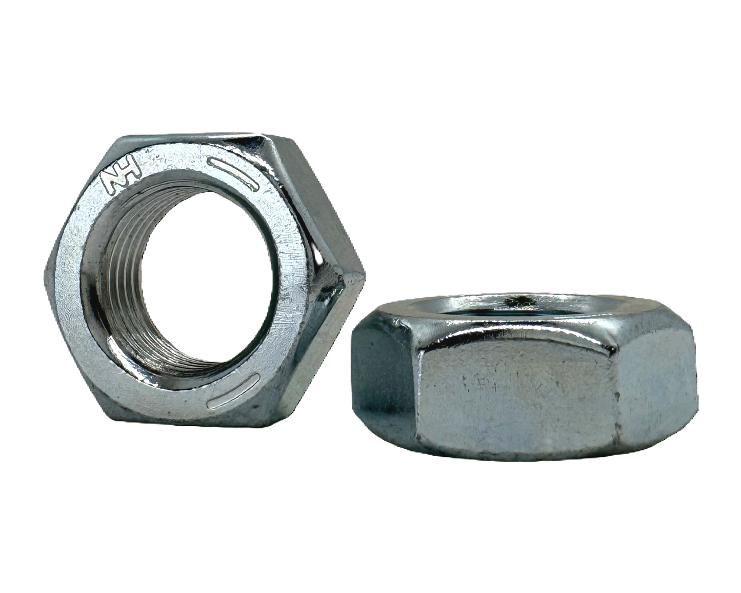 5/8"-18, Grade 5 Hex Jam Nuts, Zinc Plated