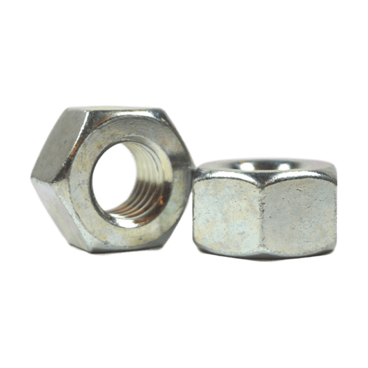 1/2"-13, Heavy Hex Nuts, Zinc Plated