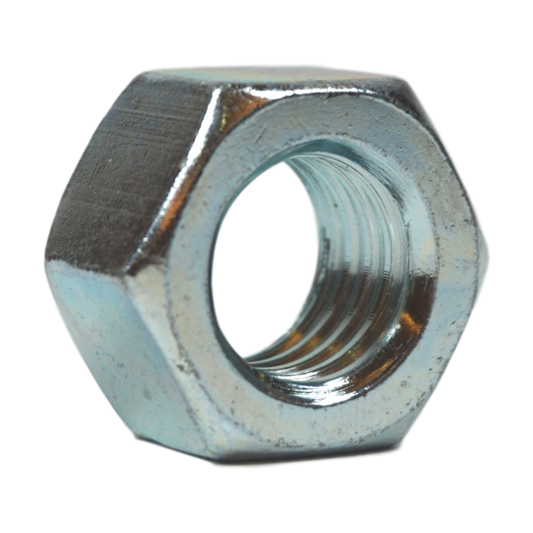 3/8"-24, Hex Nuts, Zinc Plated