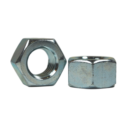 3/8"-24, Hex Nuts, Zinc Plated