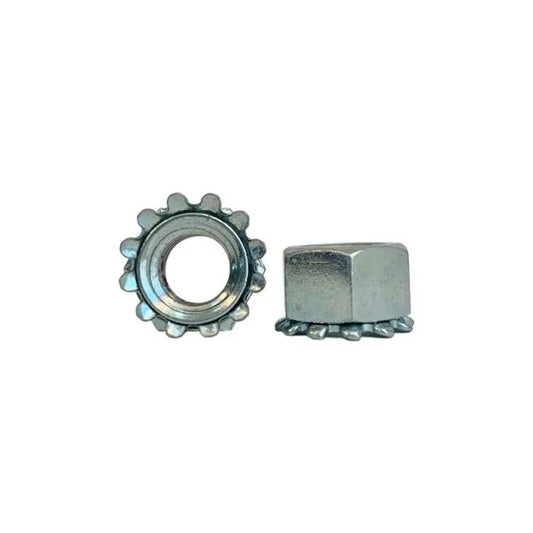 #12-24, Keps Nuts, Zinc Plated